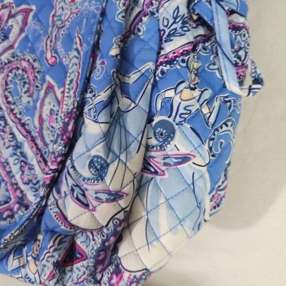 Vera Bradley Disney Glenna Satchel Cinderella Paisley Bag NWTs MSRP $120 - Picture 6 of 8